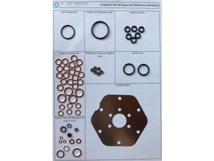 Sada membrán rozdeľovača Bosch Iron 0438100105_0