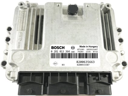 ECU RENAULT OPEL 8200635663 0281013364 ČIST_0