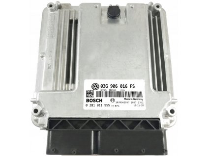 VW GOLF 1.9 ECU 03G906016FS 0281011955 IMMO OFF_0