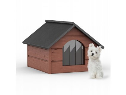 Búda pre psa - DOG HUT Rôzne farby izolované M + ZADARMO_0