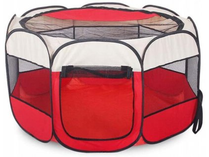 Klietka, ohradka pre psa -  Skladacia klietka LED 80 cm XL_0