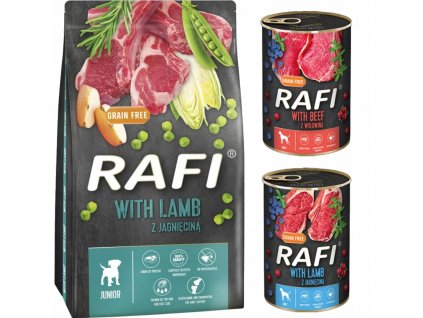 Krmivo pre psy - Noteci Rafi Rafi Jagnanica Junior 10kg + ZADARMO_0