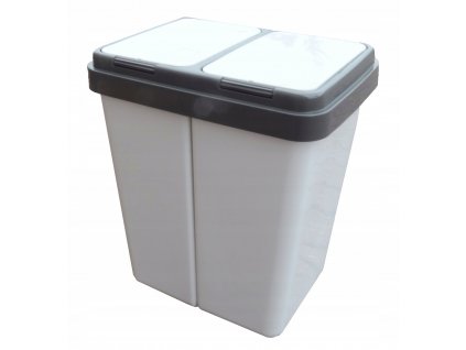 KÔŠ NA ODDELENIE ODPADKY DUO-BIN 2X25L DOMOV B_0