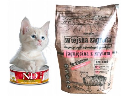 Krmivo pre mačky - Rural Lamb Farm s KOTL pre Cat 1,6 kg_0