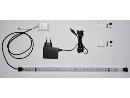 RGB LED lampa 50 cm akvarijné osvetlenie na diaľkové ovládanie_0