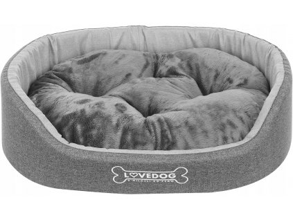 Pelech pre psa - Exkluzívna LED PSA, imitácia ľanu XL_0