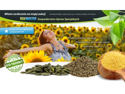 LÚPANÉ SLNEČNICOVÉ semená 25 kg poľský_0