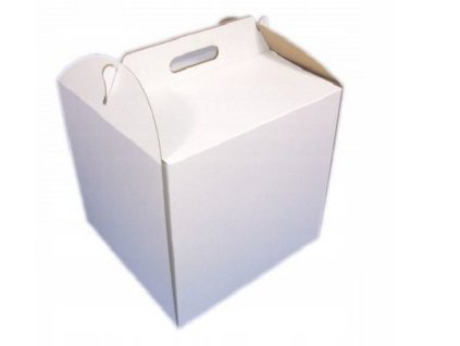 VYSOKÁ KARTÓNOVÉ KRABICE NA TORTY 30x30x25 100 KS_0