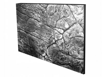 ŠTRUKTURÁLNE POZADIE pre akvárium ploché sivá 80x40_0