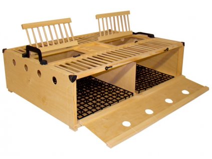 Košík tréning s mreža MAXI DELUX preglejky 80x60_0