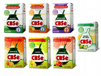 Yerba Mate CBSE 7x500g na chudnutie ovocie, byliny_0