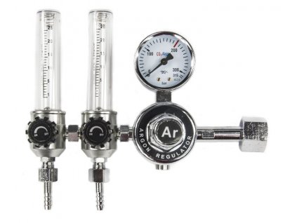 Redukcia Pre Argón / Co2 s Dvoma Rotametrami_0