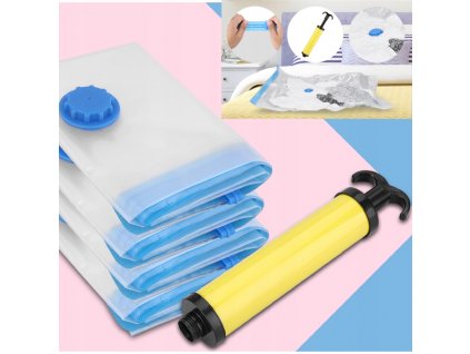 VÁKUOVÉ VRECIA NA OBLEČENIE NASTAVIŤ 50x70 cm 12x_0