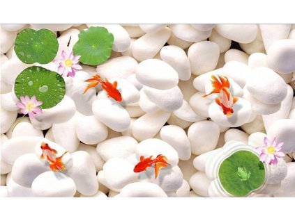 BIELE KAMIENKOVÉ KAMEŇ AKVÁRIUM 1-2 CM 30 KG_0