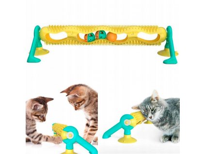 Interaktívna sklenená hračka pre tunel pre mačky_0