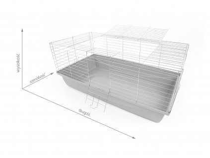 Klietka pre Zajaca / morča 70 cm + darčeky zadarmo_0
