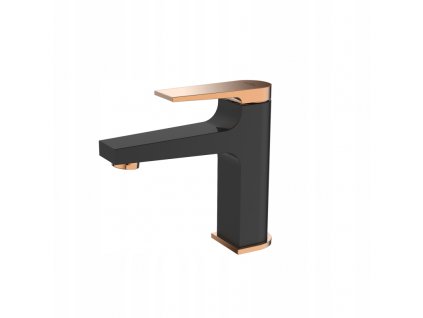 Čierno / zlatý umývadlový kohútik_0