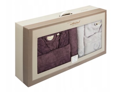 SADA 2 ŽUPAN, 4 OSUŠKY BAMBOO SVADOBNÝ DAR_2