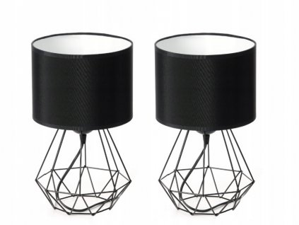 2 LAMPY, NOČNÉ LAMPY ČIERNE , STOLNÁ LAMPA MODERNÉHO_0