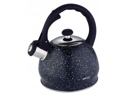 Čajník, kanvica na čaj -  Kanvica s 2L píšťalka Kinghoff KH-1403 mramor_0