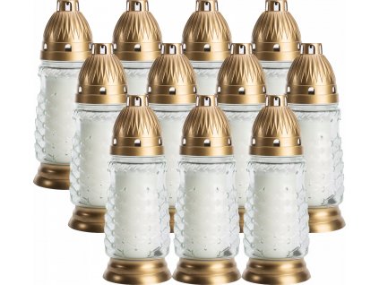 Večné svetlo, kahanec - Krásna sviečka sklo sviečky BISPOL lampu_0