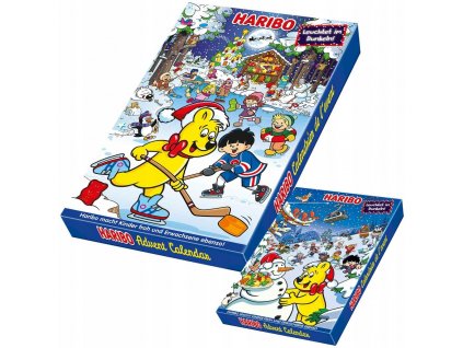 Adventný kalendár - Haribo Geles Adventný kalendár Mikołajki 300g_0