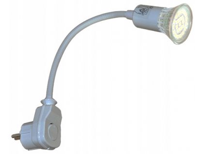 Lampa, luster, svietidlo -  Lampka do gniazdka kontaktu na żarówkę LED GU10 Sz_0
