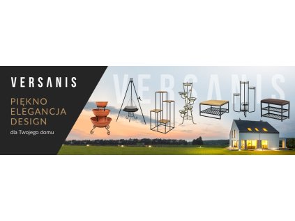 5-kvetinový stojan na rastliny s ružou Versanis 130A_0