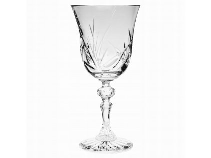 Poháre na krištáľové víno 220ml Frozen Leaf_0