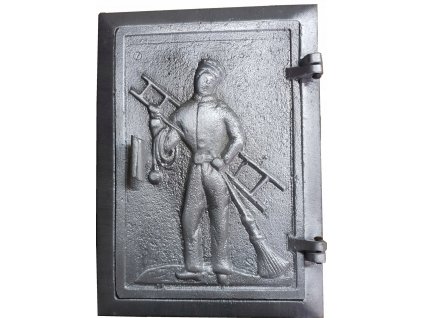 DVERE na KOMÍN HLINÍKOVÉ WYCIOROWE čistiaci otvor_0