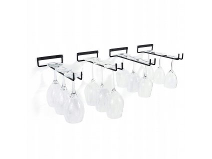 Stojan na víno - Jednoduchý závesný hrnček hore nohami, závesný držiak_0