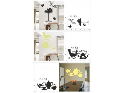 Stena NÁLEPKY NA STENY PRE KUCHYNE, kuchynské 100 cm_0