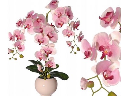 UMELÝ KVET KVET ORCHIDEA UMELÁ KVETY_0