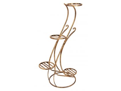 4-ka stojan na kvety Stojan na kvety Medený stojan na kvety_5