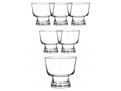 SADA 6 ks SKLENENÝ POHÁR ICEŇOVÉ DEZERTY 240ML_0
