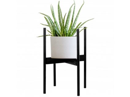 Kovový stojan na kvety Čierny stojan_0