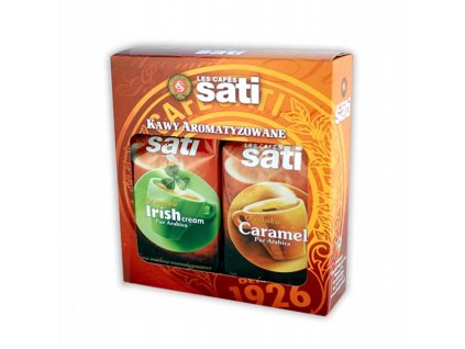 Káva mletá -  Káva SATI IRISHCREAM A CARAMEL 2X250G MIELONA (40) \ t_0