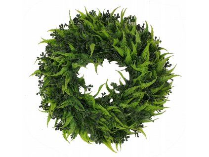 VENIEC UMELÝ ZELENÁ S 30 cm DEKORÁCIE, vence_0