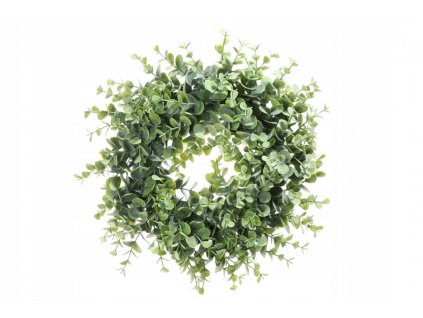 Eucalyptus veniec je 30 cm zelené umelé dekorácie_1