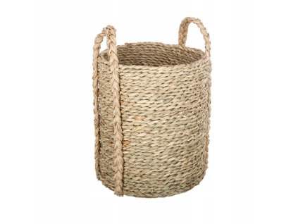 Kôš kôš ručne tkané z morskej trávy 23 cm_0