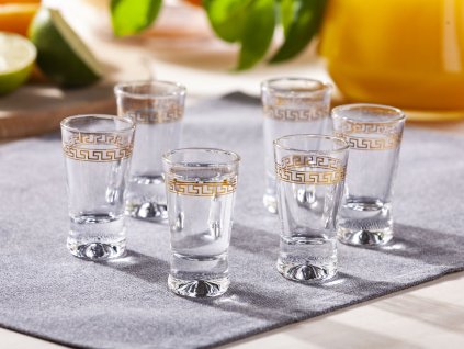 OKULIARE VODKA GRÉCKY VZOR 25 ml SADA 6 KS_0