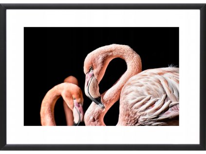 hliníkový Rám 70x100 čierny rám 100x70 plagát_0