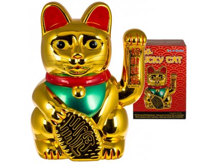 MAČKA veľa ŠŤASTIA maneki NEKO XXL Obrie Svadobný Dar_0