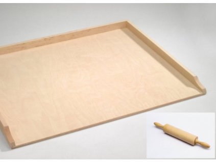 Doska, valček na valkanie cesta - DUŻA STOLNICA DREWNIANA DUŻA 70x50cm +WAŁEK GRATIS_1