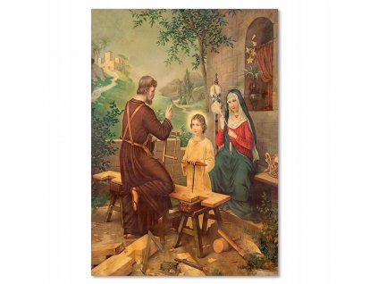 Obraz na PLÁTNE, SVÄTÁ RODINA NÁBOŽENSTVO 70x100_4