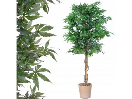 UMELÝ STROM KVETY KONOPE STROM MARIHUANY_0