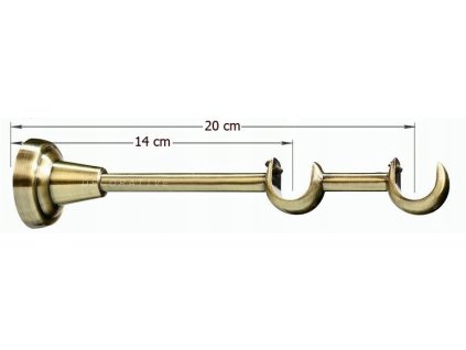 RÍMS LUXUSNÉ KOVOVÉ DVOJITÉ RÍMSY 19+19 / 240_2