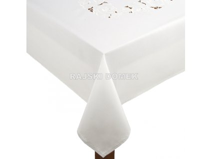 OBRUS 140x220 PLAMOODPORNY TEFLONOWANY VÝŠIVKY, OBRUSY_0