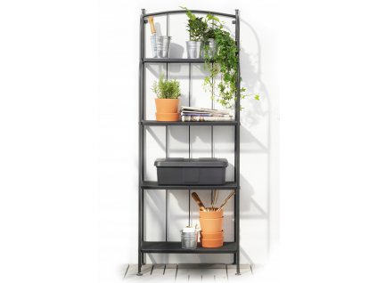 Kovový stojan na balkónové kvety, flowerbed balkanika_7