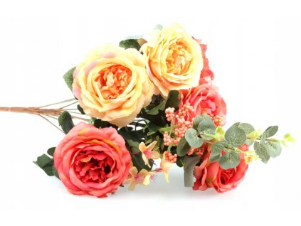 C15-3 UMELÝ kvet KYTICE RUŽE KYTICE DNC_0